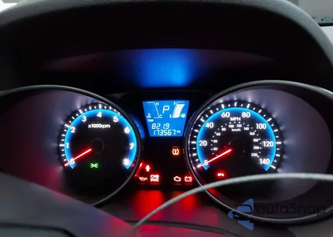 2012 Hyundai Tucson Limited from USA, damaged, VIN KM8JUCAC3CU381323